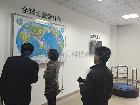 全球地震帶立體分布圖